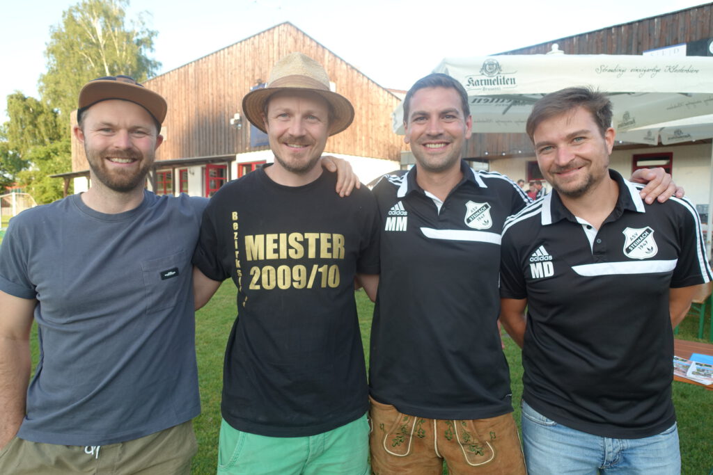 Das Organisationsteam
v.l. Maximilian Fellinger, Johannes Grundler, Markus Mandl, Matthias Daniel