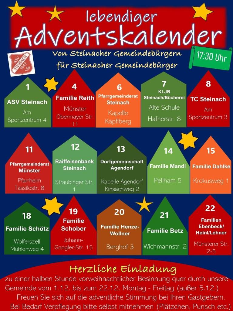 Lebendiger Adventskalender