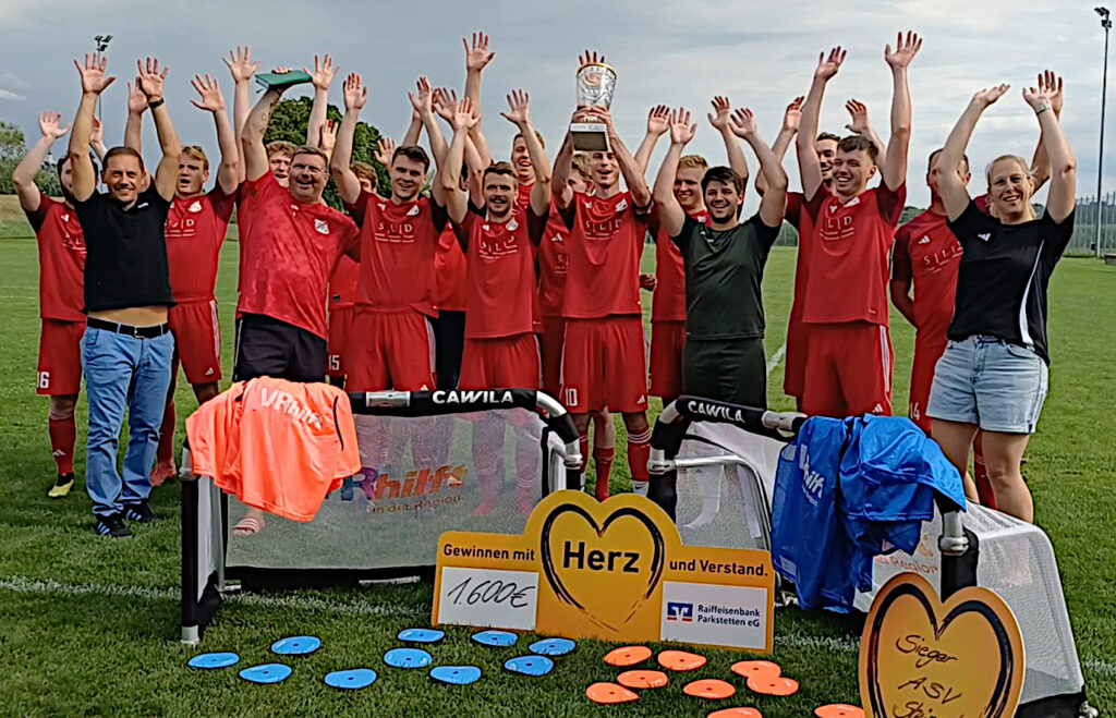 Unterstützung für die Fußballer