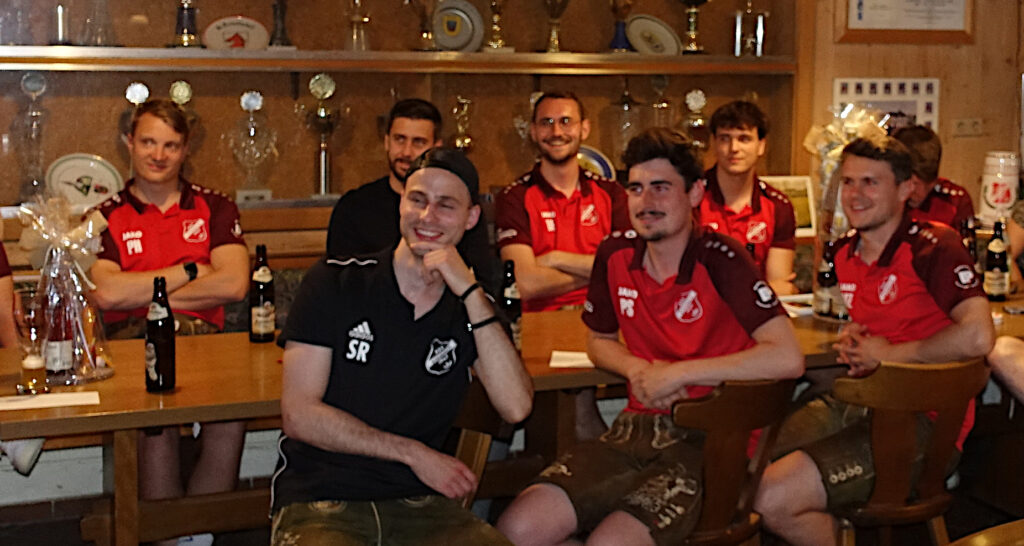 Saisonabschluss der Herrenfußballer des ASV Steinach
